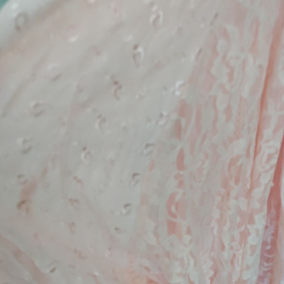 Together Maxi  Dress Sleveless size 12 womens Zipper linning polyester used pink - Picture 13 of 14